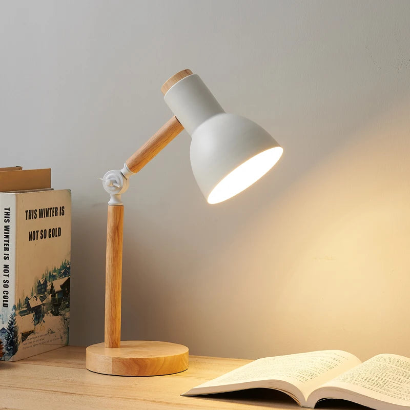 Wooden Table Lamp