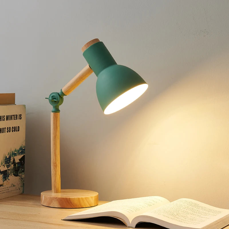 Wooden Table Lamp